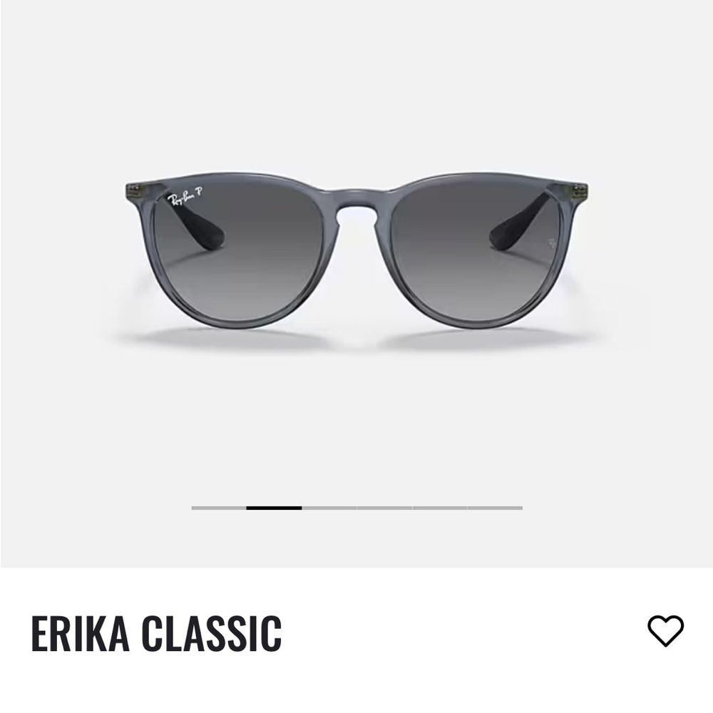 Ray Ban Erika blue and gold sunglasses 
New with case